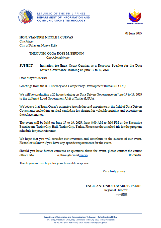 Data Driven Governance Framework